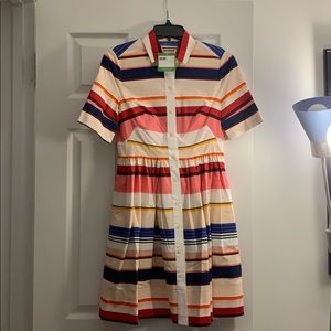 Kate Spade Berber Stripe Shirtdress